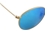 Ray-Ban Round Metal Flash Lenses RB3447 112/4L Polarized - Detaliu 6