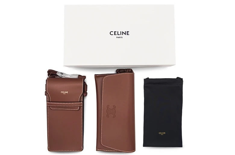 CELINE CL40281U 30N Metal Triomphe